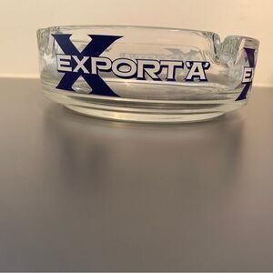 Export ‘A’ Clear Glass Ashtray